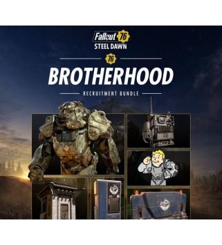 Fallout 76 - Brotherhood Recruitment Bundle DLC Steam Key GLOBAL
